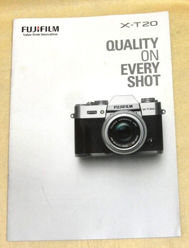 Catalog fuji t20 - x-t20, from