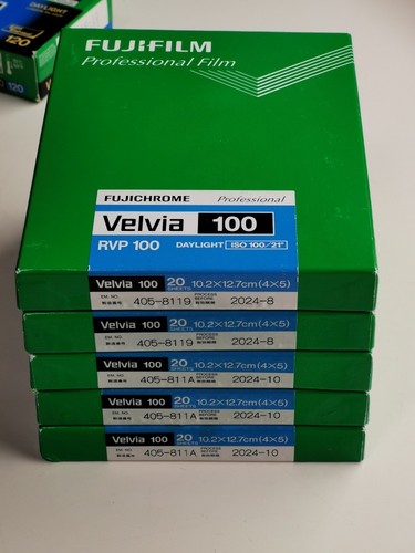 Fujichrome velvia rvp 100 - velvia,